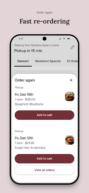 Mirabella Italian Cuisine Screenshot 3