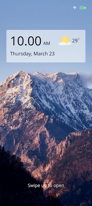 Aesthetic Snowberg Wallpaper Screenshot 0