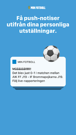 Min Fotboll (officiell) Screenshot 1