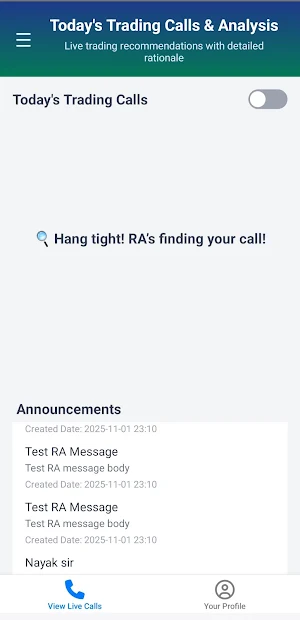 Stock Market Research Services Screenshot 1