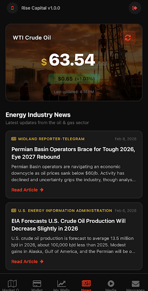 Rise Capital Group Screenshot 2
