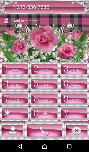 MayLily & Rose Dialer theme Screenshot 0