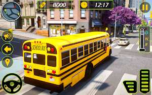 School Bus Game- School Bus 3D Screenshot 1