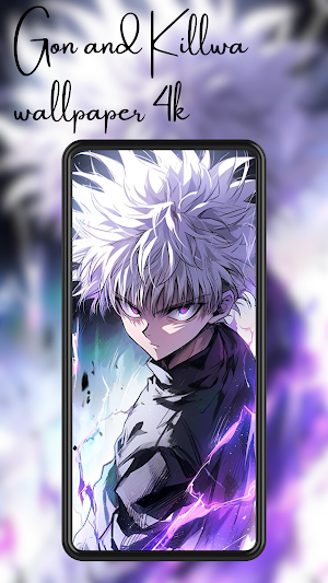 Gon and Killwa wallpaper 4k Screenshot 1