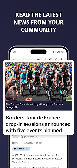 Border Telegraph Screenshot 1