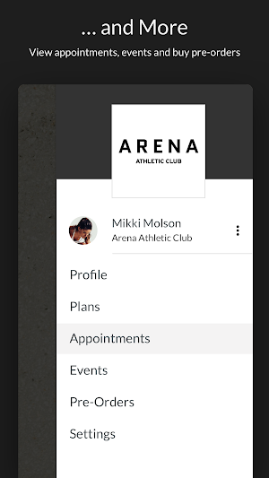 Arena Athletic Club Screenshot 3