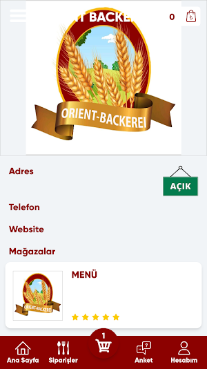 Orient Backerei Screenshot 1