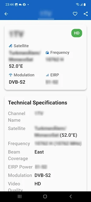 TV Satinfo Russia Screenshot 2