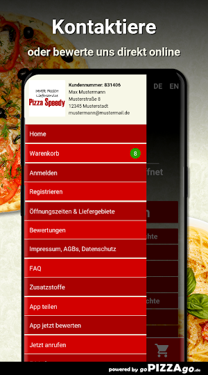 Pizza Speedy Abtsgmünd Screenshot 2