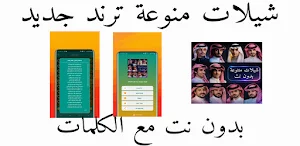 شيلات منوعه 2026 بدون نت|كلمات Screenshot 0