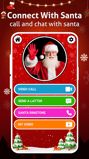 Santa Prank Call: Fake video Screenshot 1