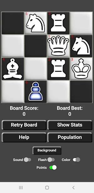 4x4 Mini Chess Puzzle Games Screenshot 1