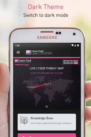 Check Point User Center Screenshot 1