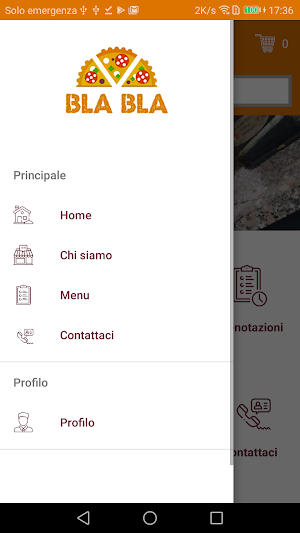 Pizzeria Bla Bla Screenshot 1