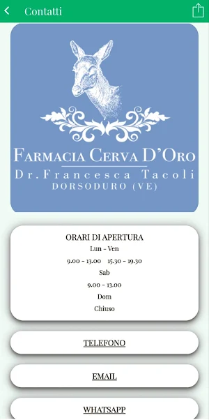 Farmacia Alla Cerva d Oro Screenshot 1