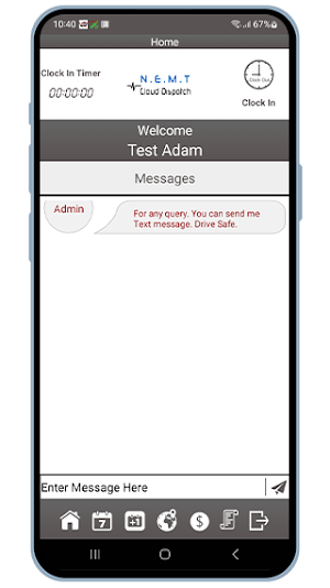NEMT Driver Screenshot 1