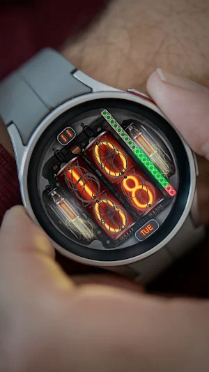 NIXIE Animated Watchface Screenshot 2
