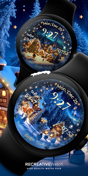 Animated North Pole Christmas Screenshot 0