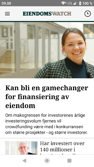 EiendomsWatch Norge Screenshot 0
