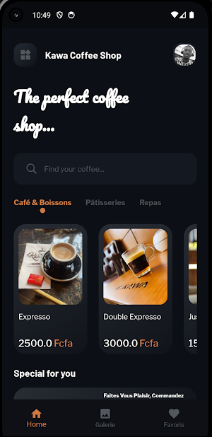 Kawa coffee Screenshot 0