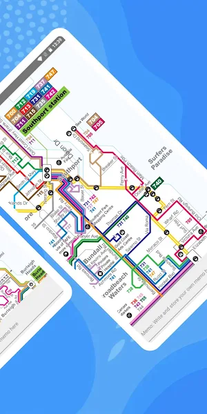 GOLD COAST BUS RAIL MAP OFFLINE Screenshot 2