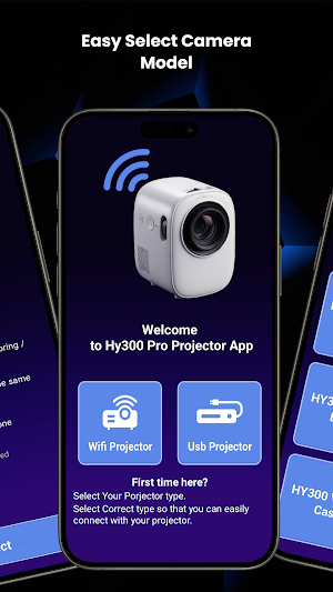 Hy300 Pro Projector App Screenshot 1