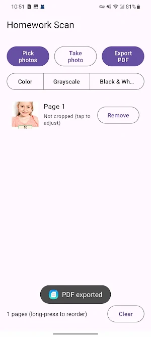 Homework Scan Screenshot 2
