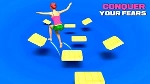 Jump Girl: Tiles and Ball Screenshot 3