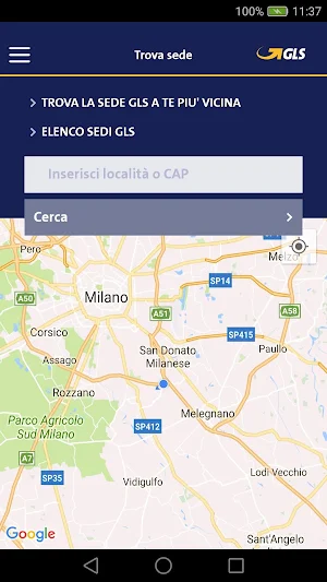GLS Mobile Screenshot 2