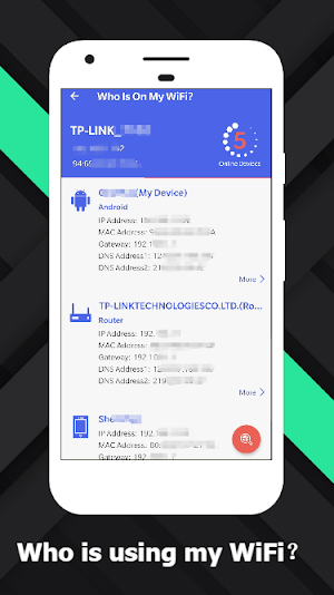 WiFi Router Scanner - Who is on my WiFi? Screenshot 1