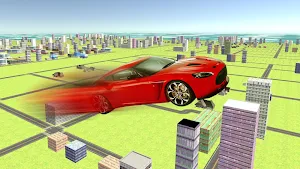 Super Car Fly Race Screenshot 1