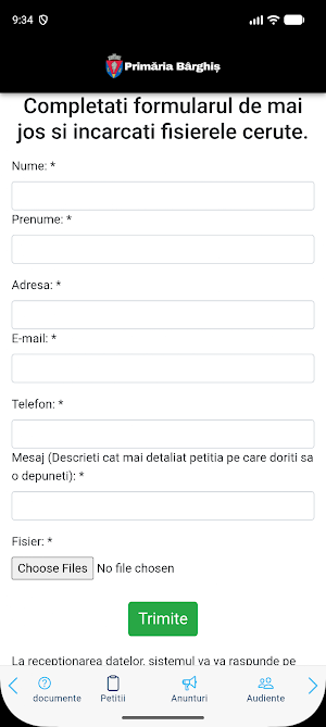 Bârghiș App Screenshot 1