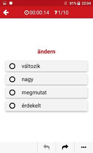 German - Hungarian : Dictionary & Education Screenshot 3