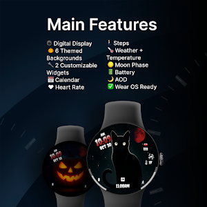 Halloween Night Watch Face Screenshot 1