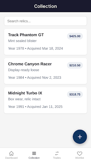Racer Relic Rack Screenshot 1