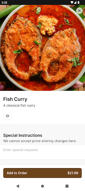 Kabab & Curry Screenshot 2