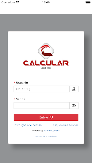 Administradora Calcular Screenshot 1