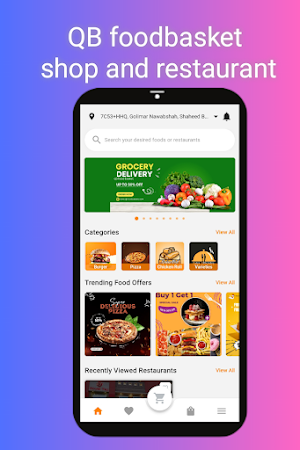 QB foodbasket : Daily need app Screenshot 0