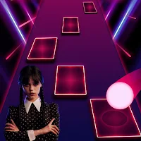 Wednesday Addams  Tiles Hop