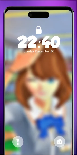 Sakura Wallpaper : Cute School Screenshot 0