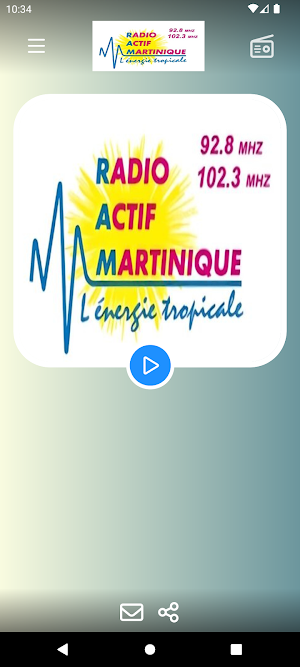 RADIO ACTIF MARTINIQUE Screenshot 1