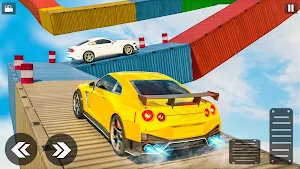 Crazy Car Stunt : Racing Games Screenshot 2