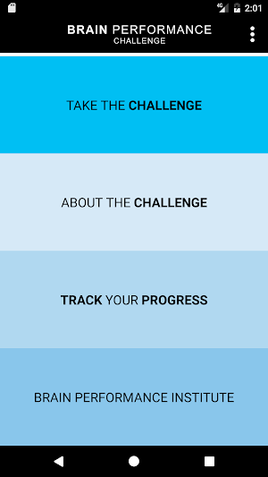 Brain Performance Challenge Screenshot 0