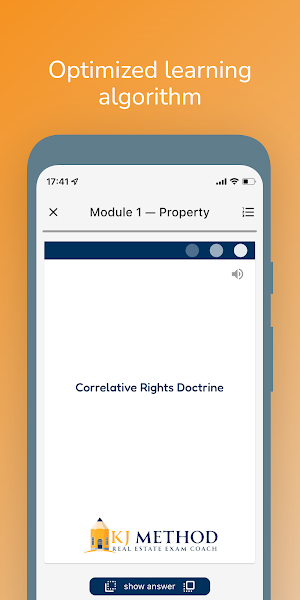 KJMETHOD Real estate exam prep Screenshot 3