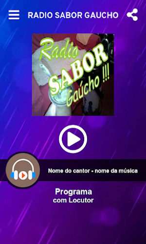 Radio SABOR GAUCHO Screenshot 1