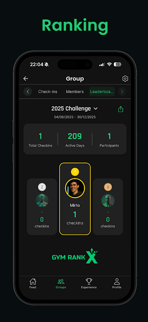 Gym Rank X Screenshot 2