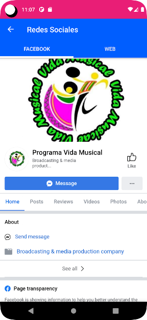 RADIO VIDA MUSICAL - BARRANCA Screenshot 3
