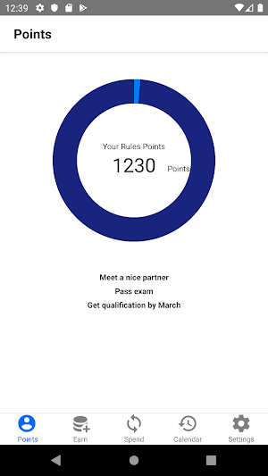 Your rules: achieve and manage goals Screenshot 0