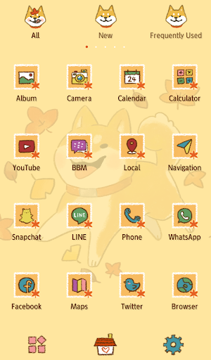 Dog Wallpaper Autumn Shiba Theme Screenshot 2