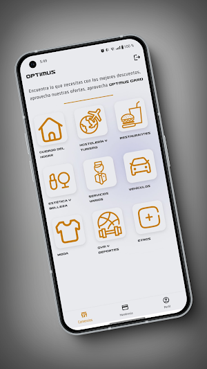 Optimus Card Screenshot 1